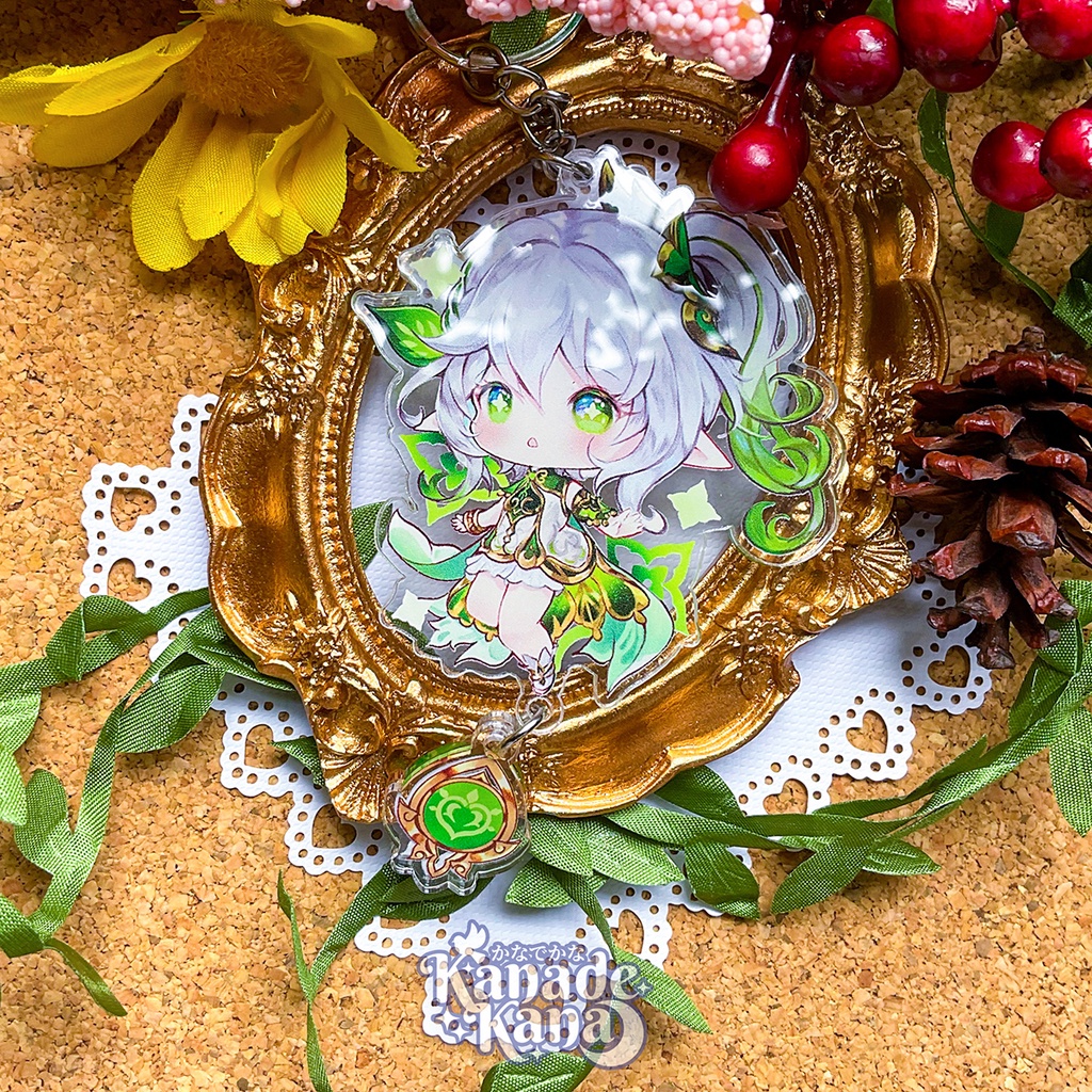 Genshin Impact Keychain & Sticker - Nahida