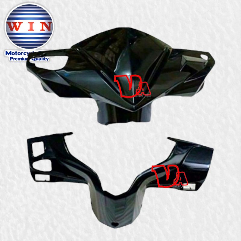Batok Totok Depan Honda Vario Techno 125 Lama Old Bohlam KZR Hitam Merek WIN Batok Depan Belakng plu