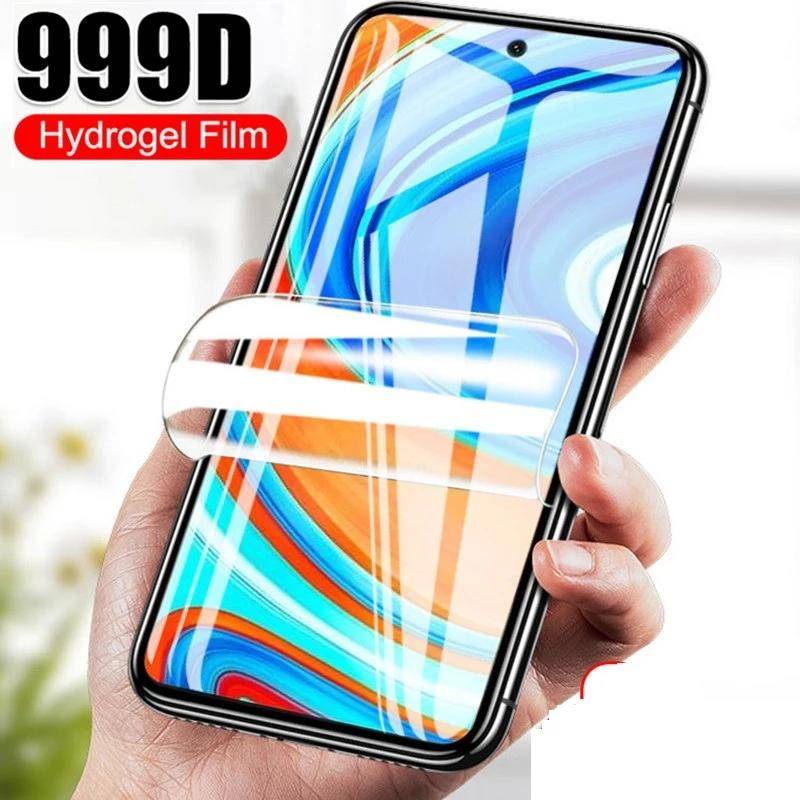 Film Pelindung Layar Hydrogel NFC Untuk Xiaomi Poco F3 M3 X3 GT Pro Redmi Note 10 8 8A 9 9A 9C 9T 10s 11 8T 9s Pro 4G 5G