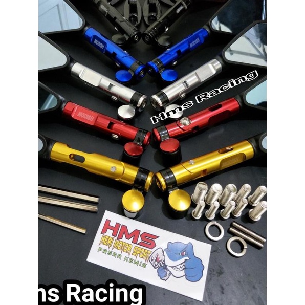 Spion Tomok Tiger, Rx King, Scorpio, Megapro, Satria Fu, Thunder, Klx - Silver