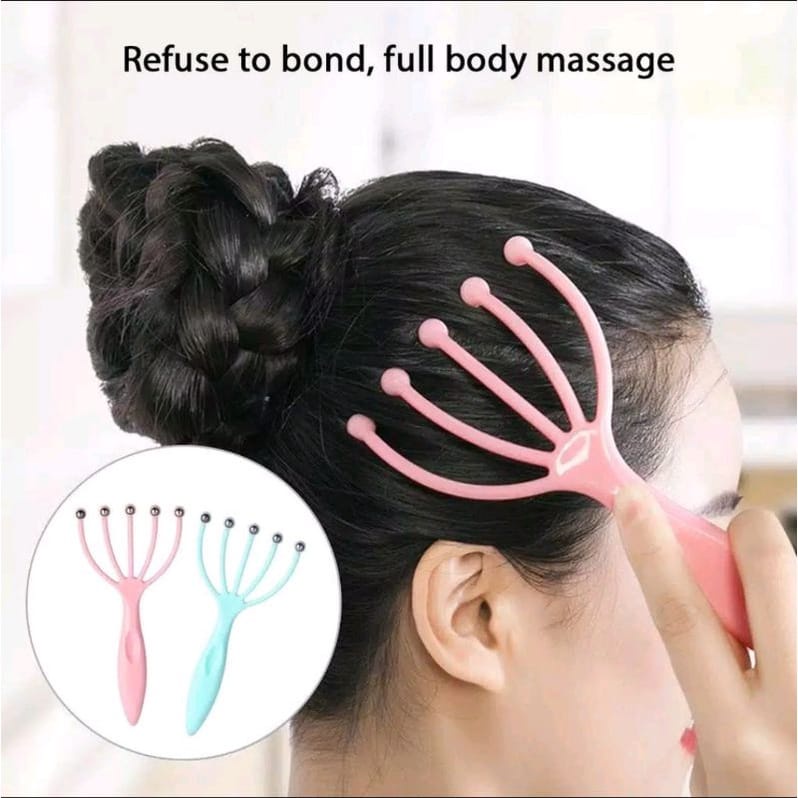 Bokoma Alat Pijat Kepala dan Badan - Alat Refleksi Kepala Badan - Head Massager - Pemijat Kepala - Pemijat Refleksi