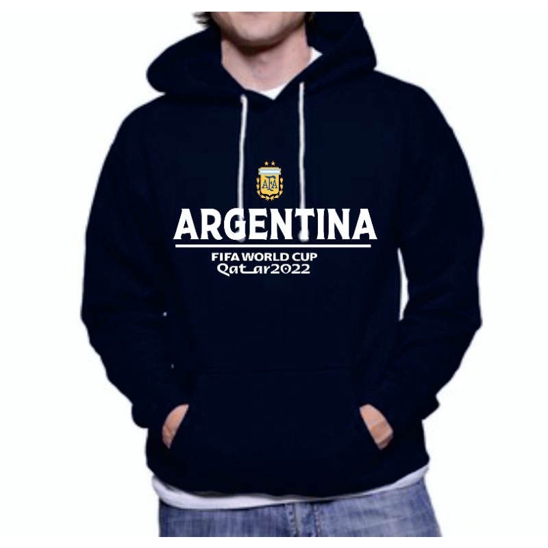 Hoodie timnas ARGENTINA edisi Piala Dunia 2022