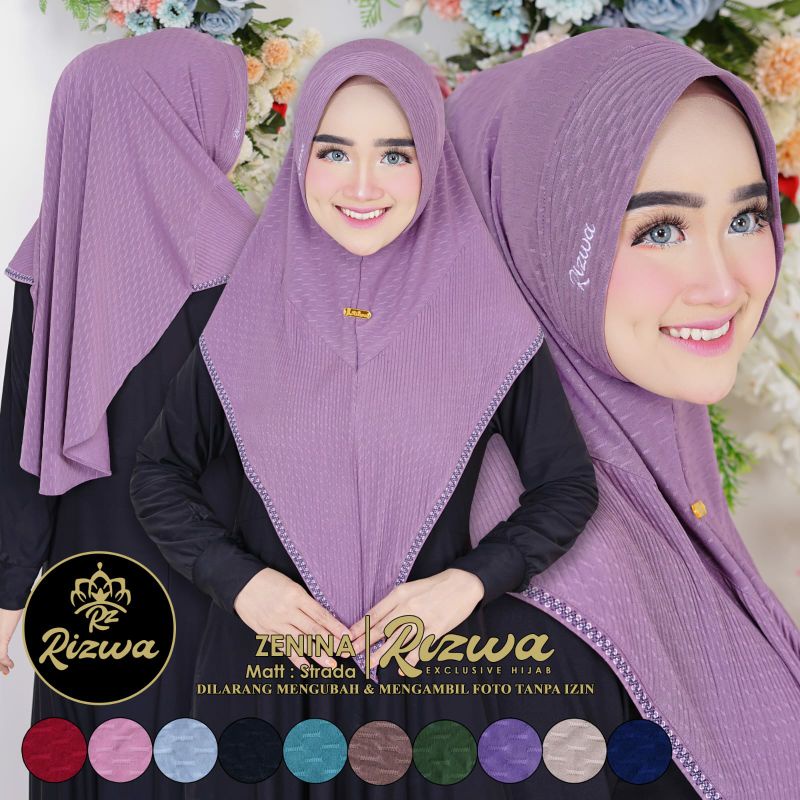 HIJAB INSTAN ZENINA BY RIZWA HIJAB