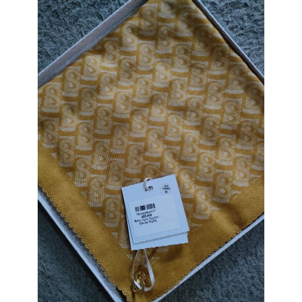Bimu Monogram Scarf Mango Mojito by Buttonscarves SIAP KIRIM
