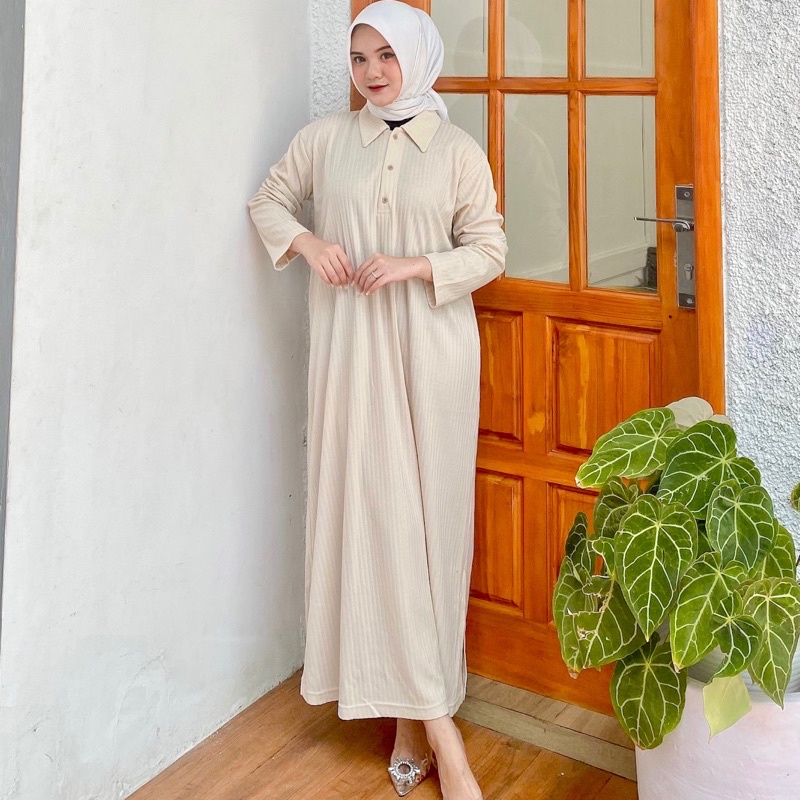 Annisa Dress Knit Dress Oversize Dress By VITAFA