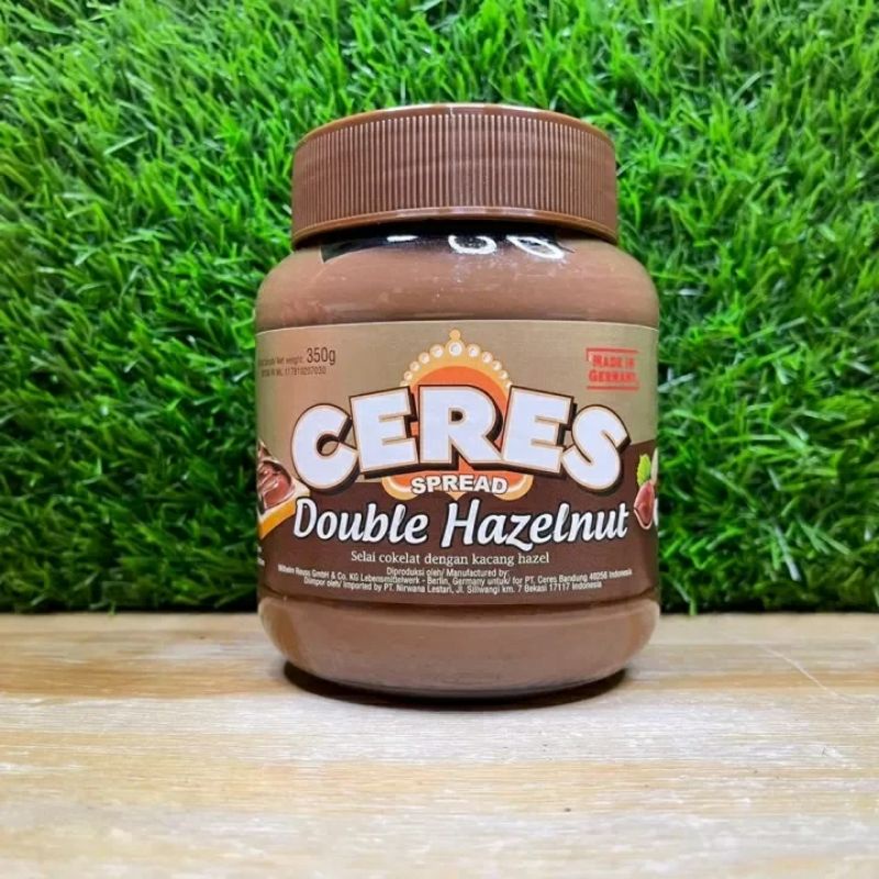 

CERES Choco Spread Double Hazelnut Botol 350gr