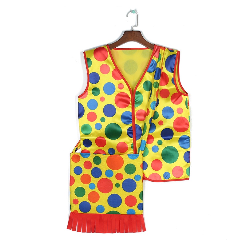 Rompi badut clown costume untuk halloween