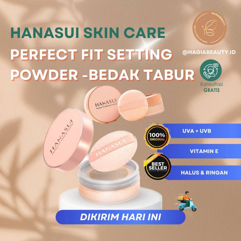 BISA COD - HANASUI PERFECT FIT SETTING POWDER - BEDAK TABUR HANASUI