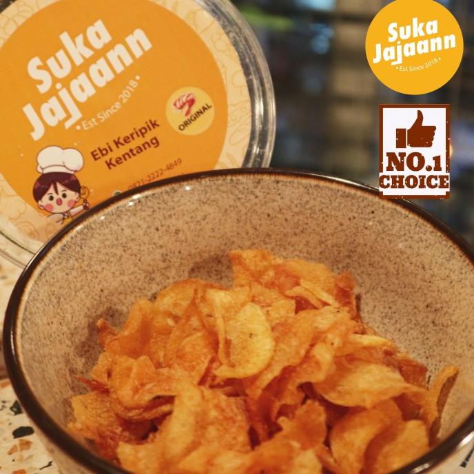 

SUKAJAJAANN Keripik Kentang Ebi Dijamin Kriuk