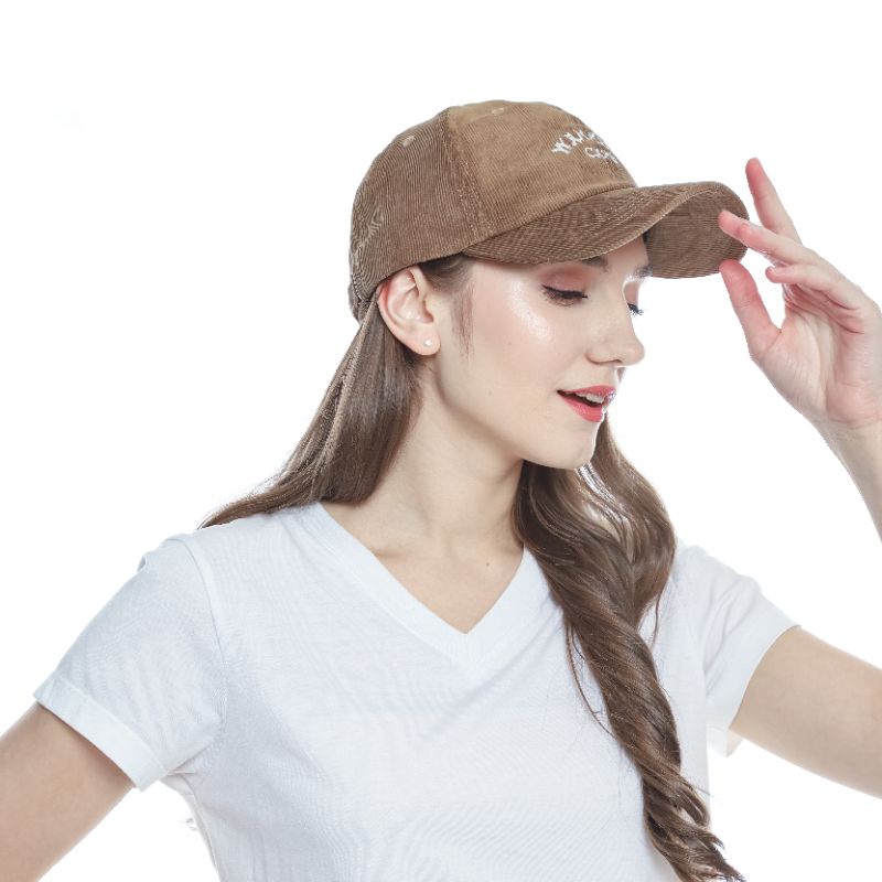 Topi Distro Original - Polocap Corduroy Casual Pria/Wanita Kualitas Import