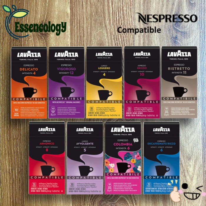 

NESPRESSO LAVAZZA COFFEE CAPSULE - KAPSUL KOPI MADE IN ITALY