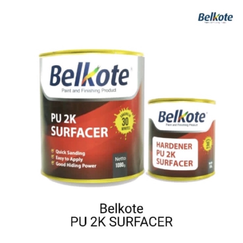 Jual Epoxy Belkote Pu K Filler Surfacer Kg Shopee Indonesia