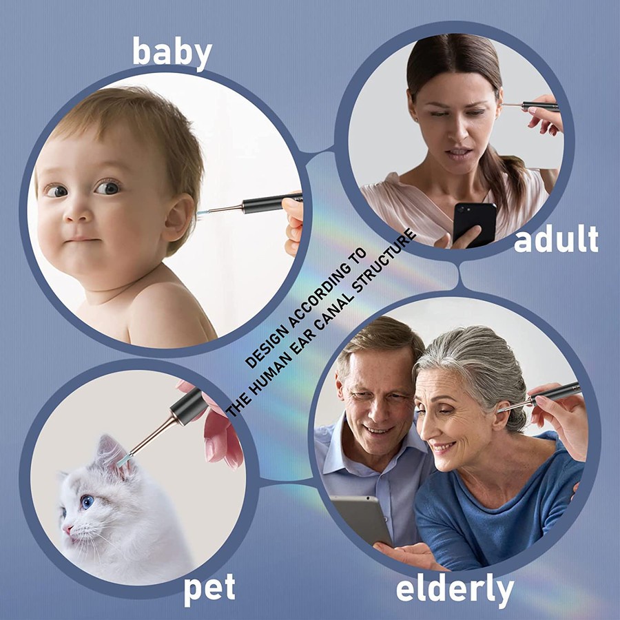 BEBIRD T15 Ear Cleaning WIFI Visual Earpick Korek Kuping Garansi