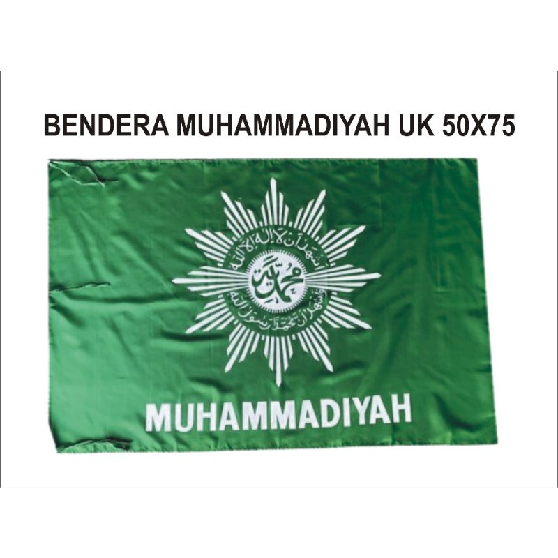 BENDERA SABLON atau MUHAMMADIYAH / AISYIYAH / LAZIZMU / KOKAM PERKASA / IPM / IMM / NASYATUL AISYIYA