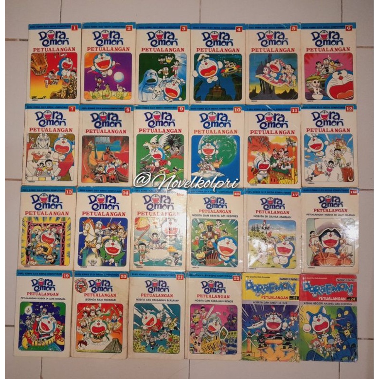 Komik Doraemon Petualangan 1-24 - Fujiko F Fujio