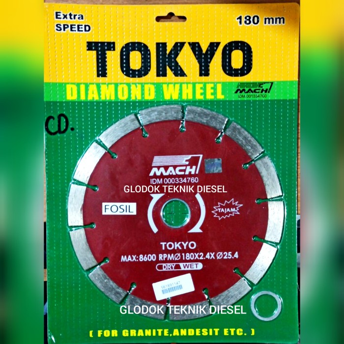 Mata Potong Beton 7 Inch Mata Potong Keramik 7 Inch