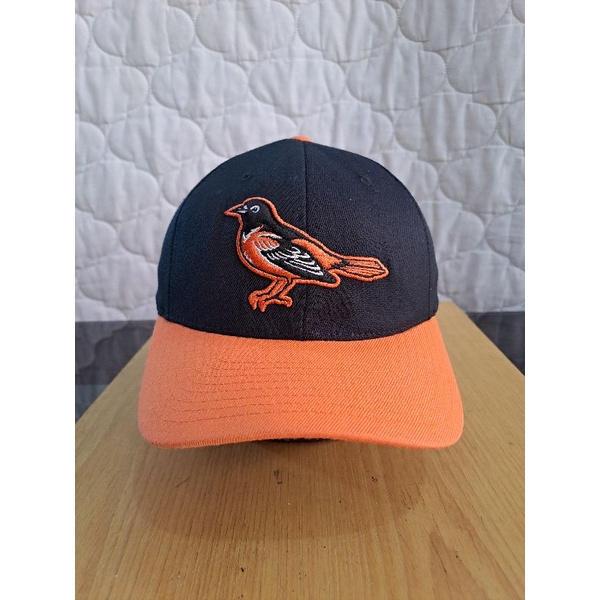Topi baseball second MLB original merchandise product logo Orioles Baltimore