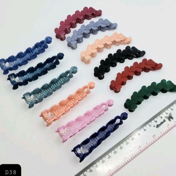 Jepit Pisang Doff Bunga