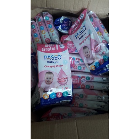 Tisu Basah Paseo / Paseo Baby Wipes