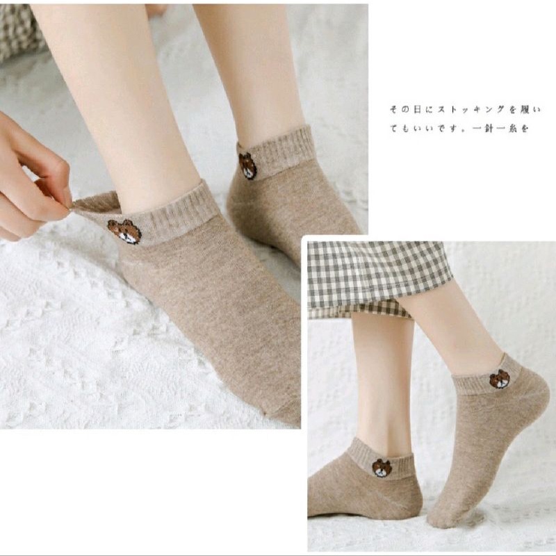 kaos kaki bear / kaos kaki perempuan