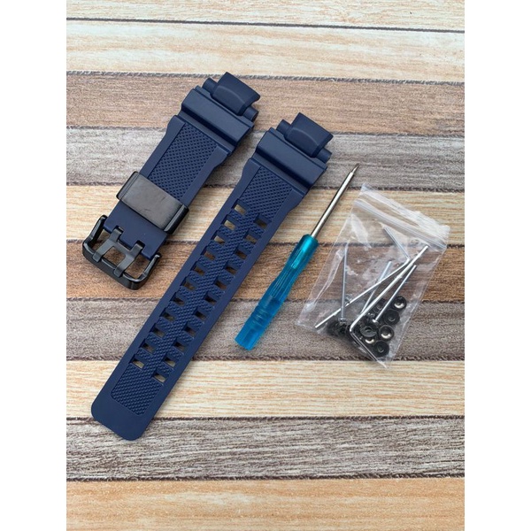 Strap Tali Jam Tangan Gshock Navy GA1000 GA1100