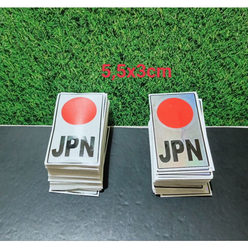 Stiker motor Bendera Japan Jepang stiker cutting