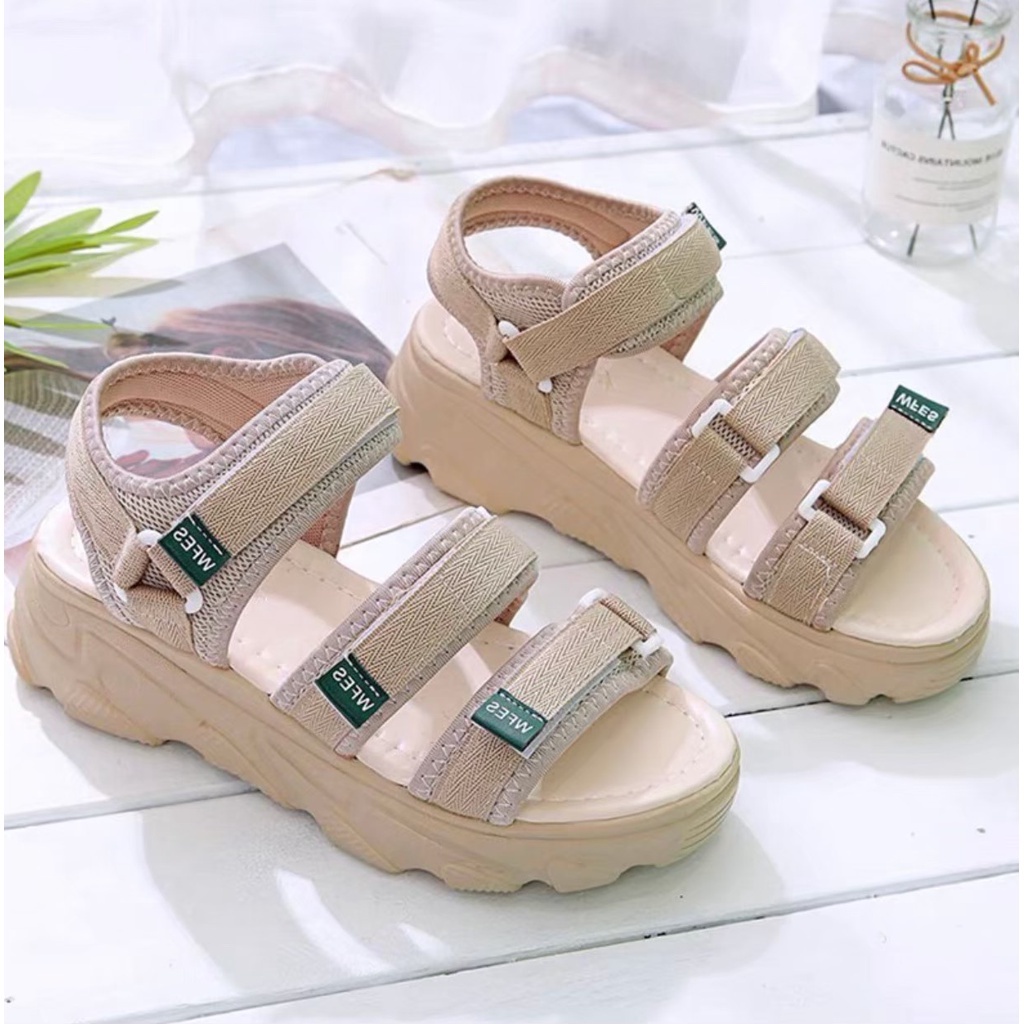 AVANCEID 1877 Sepatu Sandal Sneakers Sandal Gunung Wanita Kasual Import