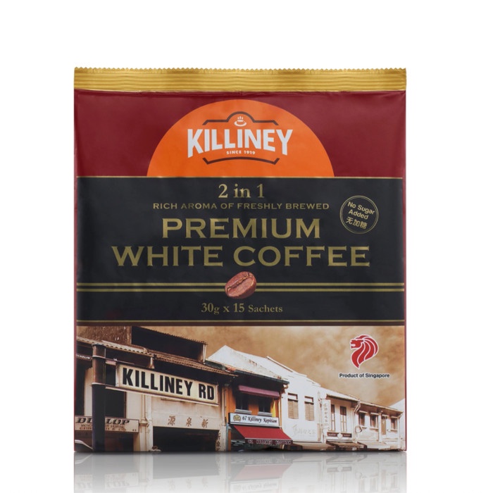 

NEW Killiney 2-in-1 Premium White Coffee (15 sachets of 30g each)