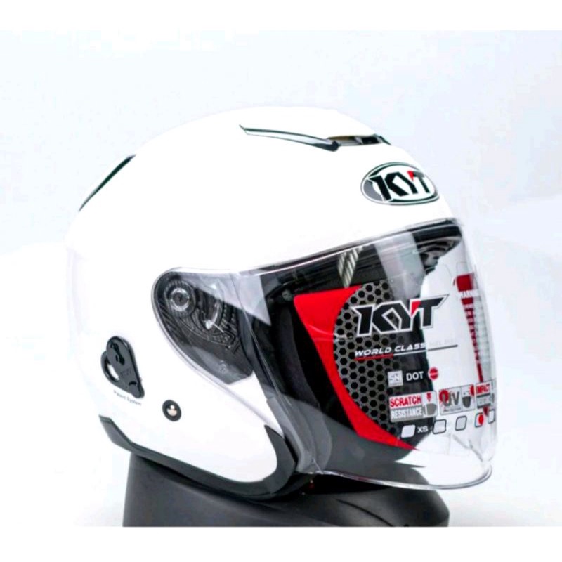 Helm KYT KYOTO R White Glossy