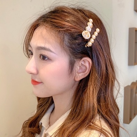 BV.ID JR983 Jepit Rambut Wanita Aksesoris Pin Hair Fashion Korea Manik Mutiara