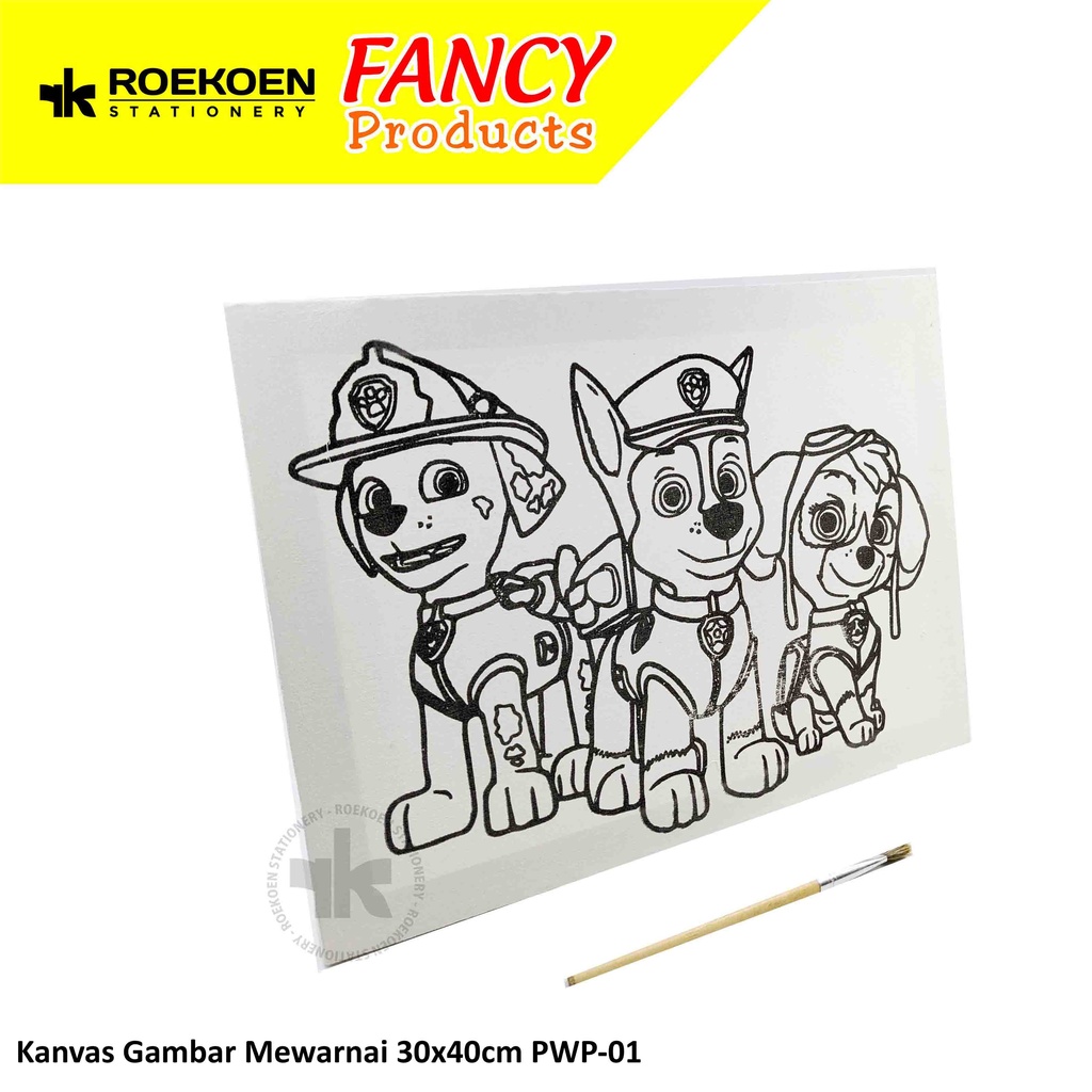 

Tanpa Merk Kanvas Gambar Mewarnai 30x40cm PWP-01