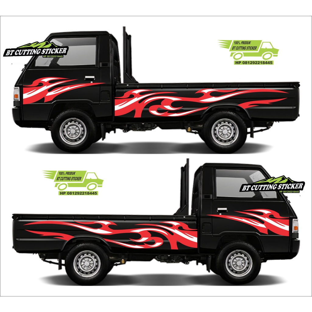 sticker mitsubishi pick up sticker l300 sticker mobil pick up l300