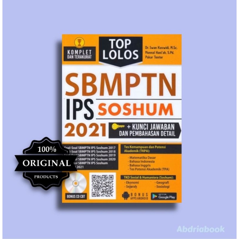 Buku Top lolos SBMPTN IPS soshum 2021