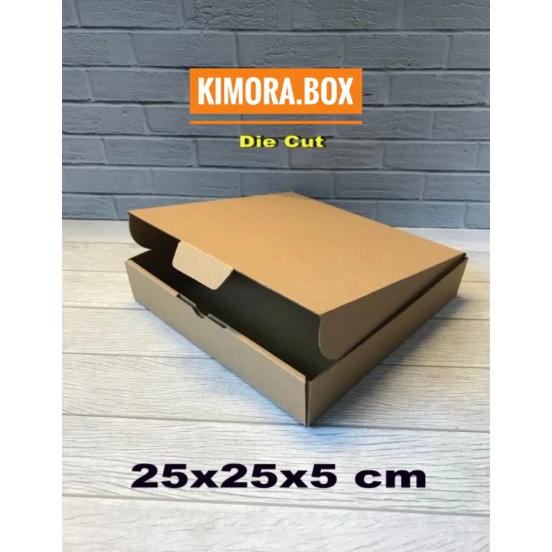 

KARDUS/KARTON/BOX UK.25x25x5 cm.......model kardus pizza