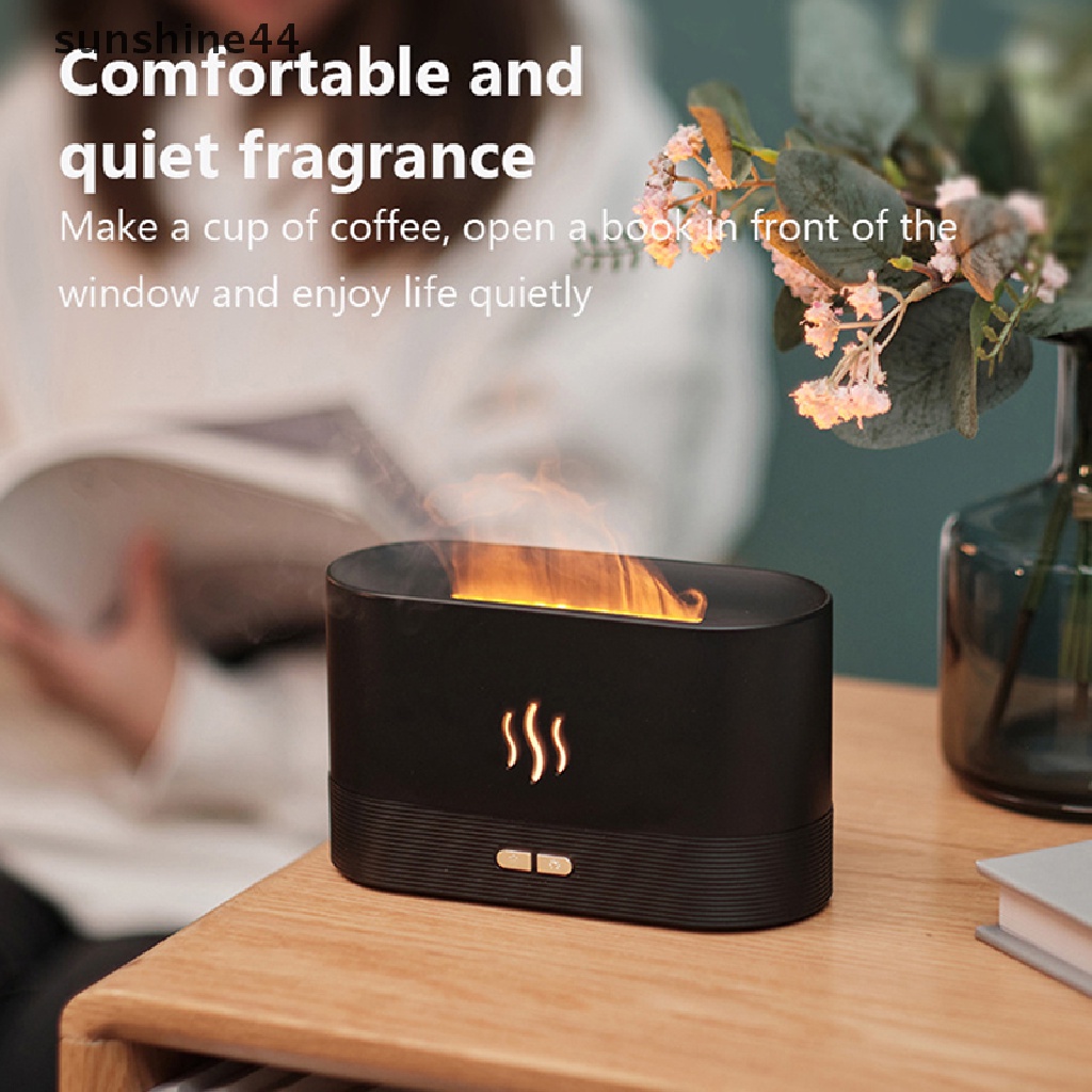 Sunshine Air Humidifier / Aromatik Ultrasonik Dengan Essence Api Untuk Rumah