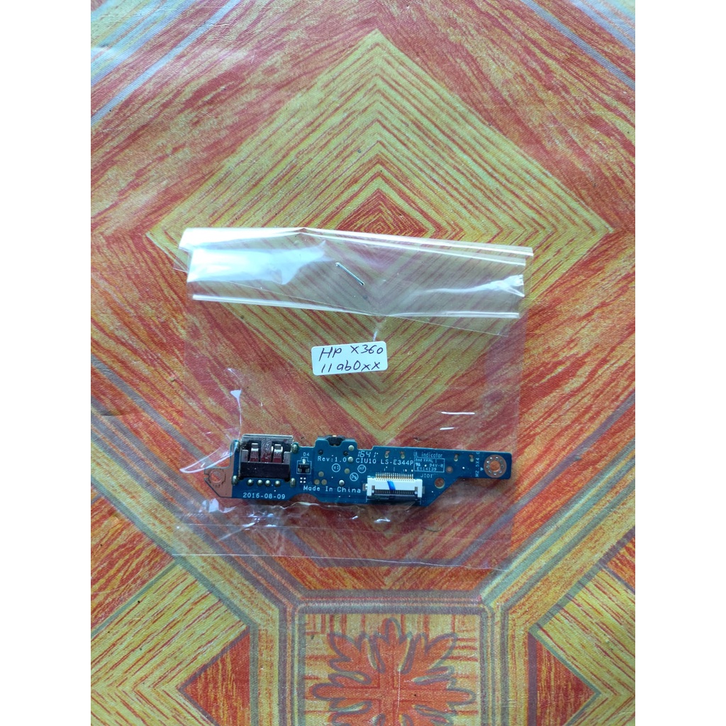 Board Usb Hp Convertible x360 11 ab0xx 11 ab006tu