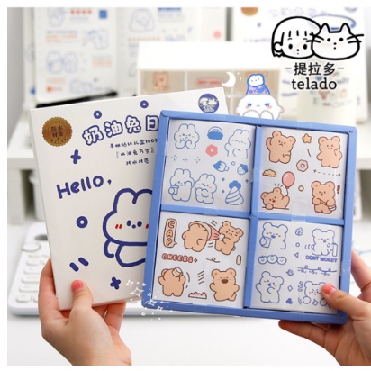 

sticker tumblr / sticker box 100 pcs / stiker lucu set waterproof