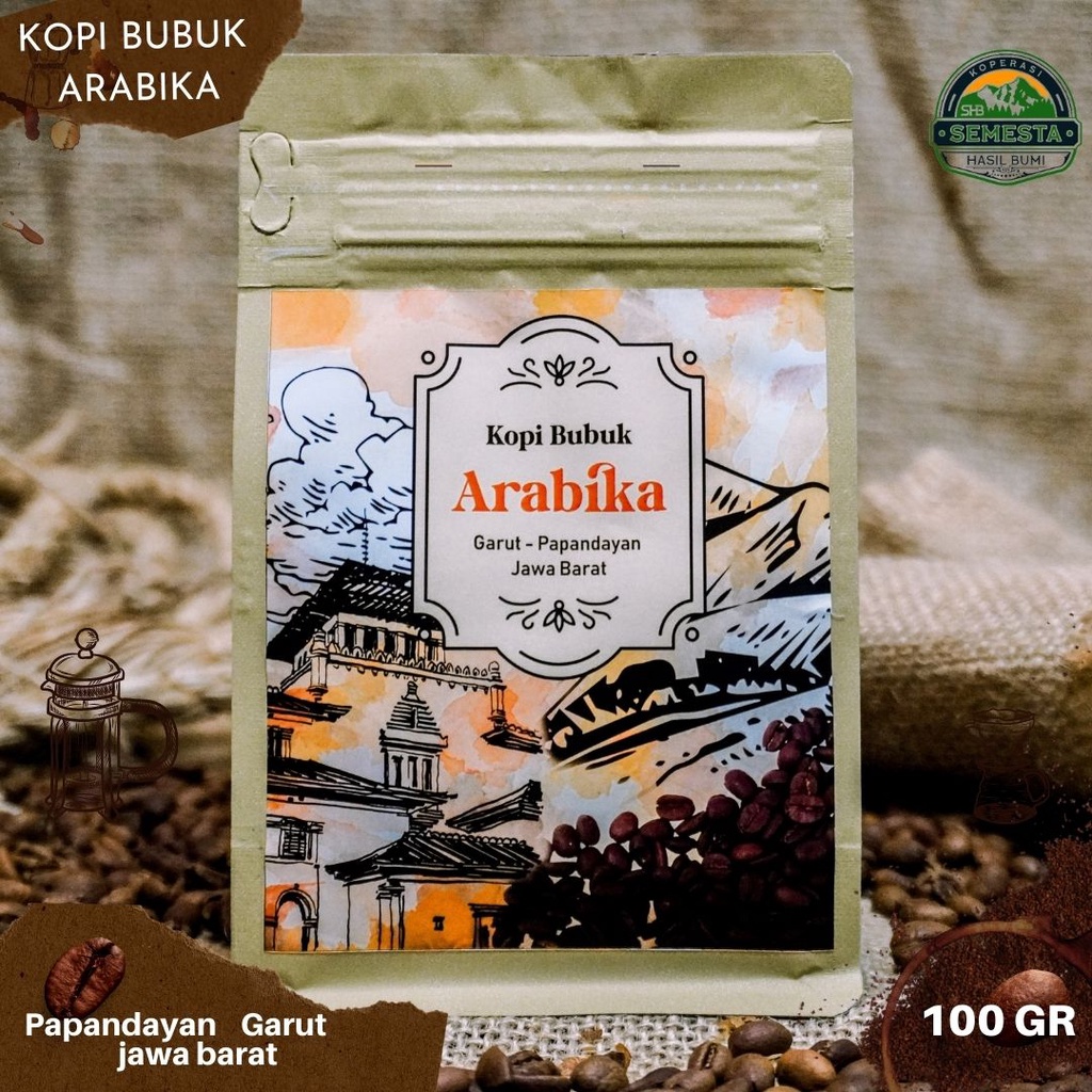 

kopi bubuk arabika - papandayan
