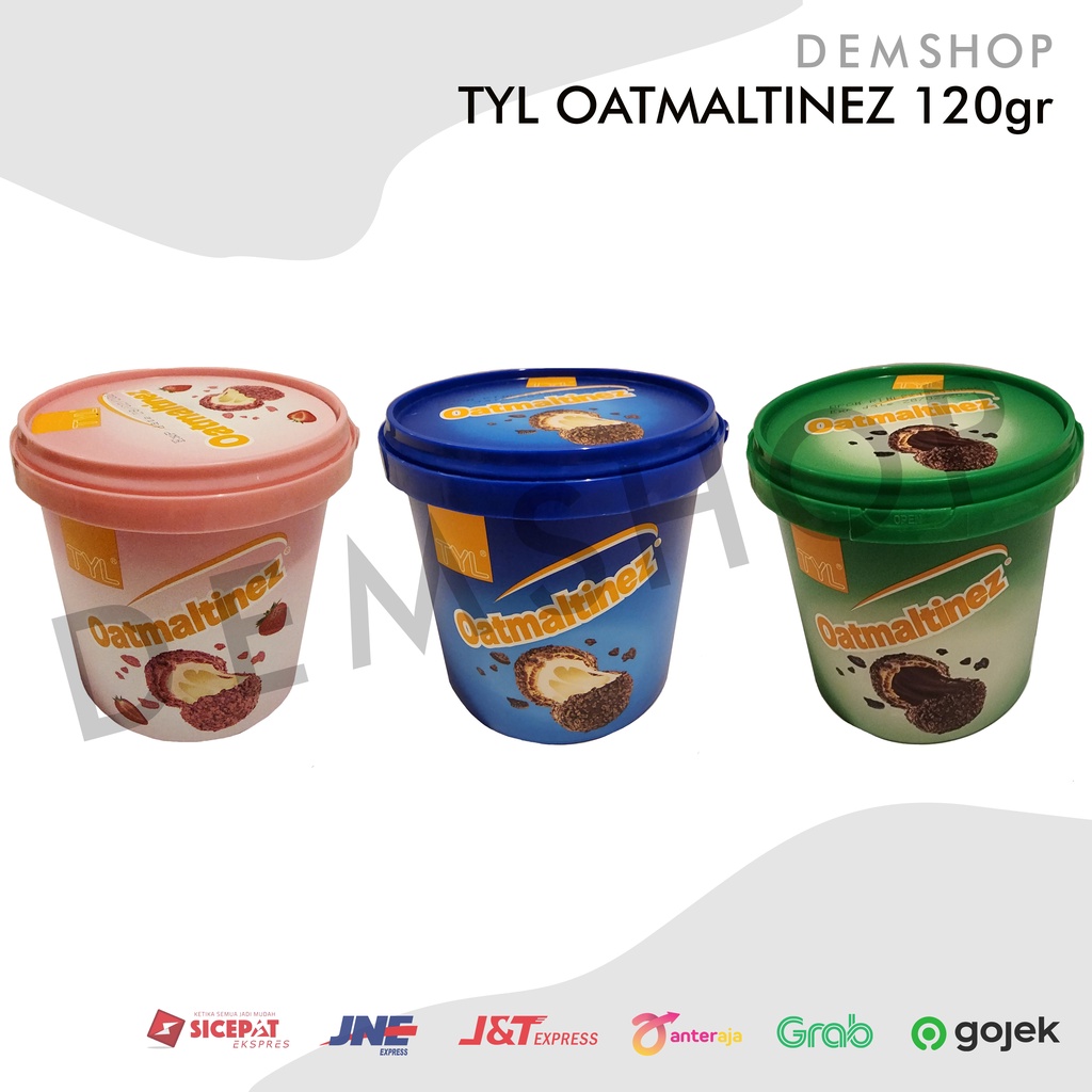 TYL Oatmaltinez Biscuit Ball Chocolate Crumbs With Cream 120g