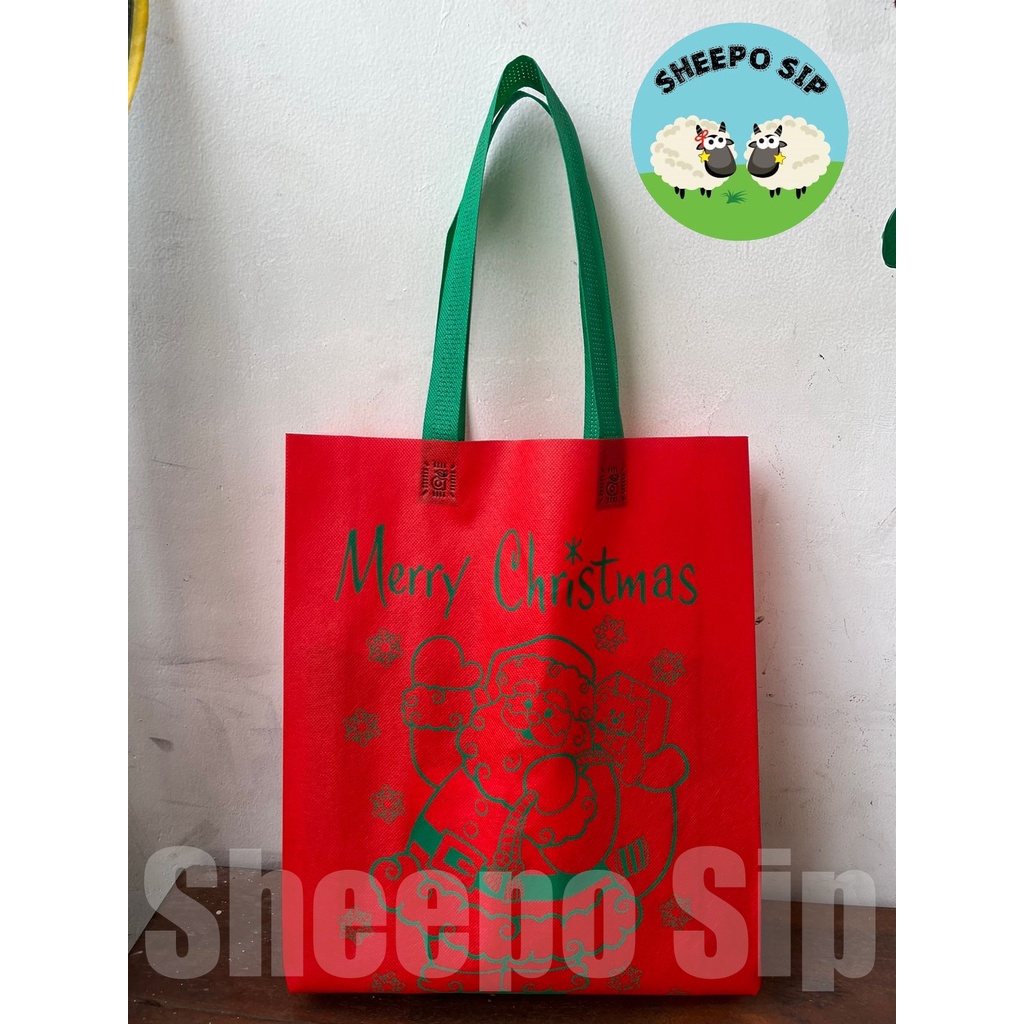 

TAS PARSEL NATAL MURAH -TAS NATAL MURAH UK 29X40X08-TAS SEMBAKO MURAH - TAS HAMPERS NATAL - TAS BINGKISAN NATAL