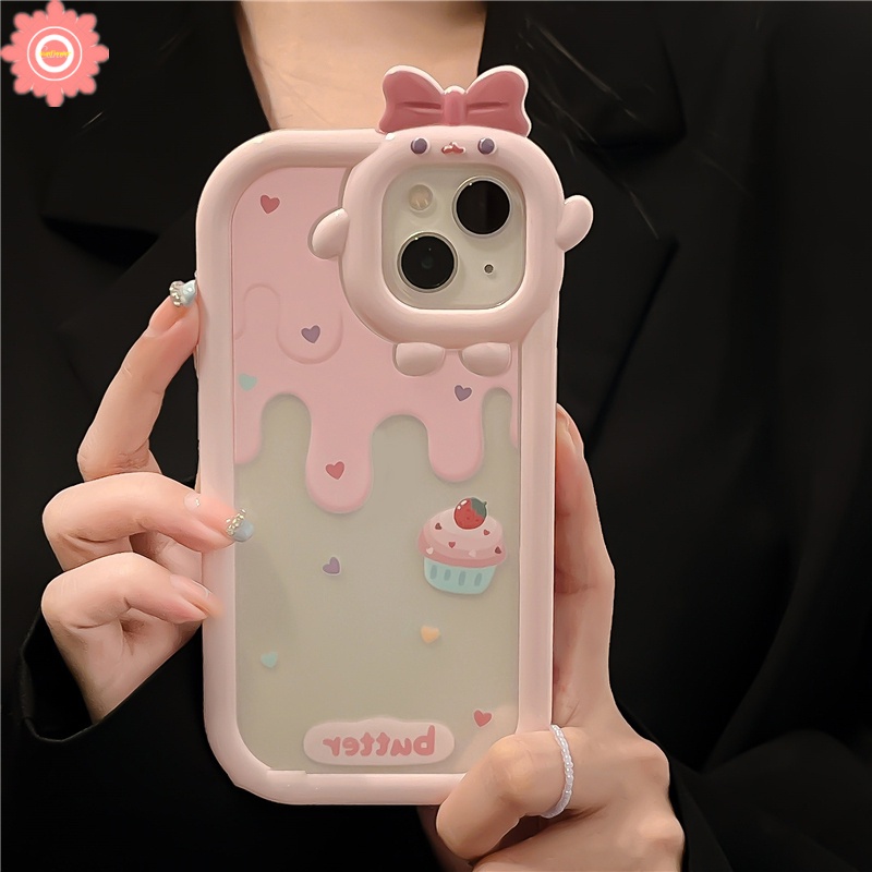 Summer Ice Cream Cake Monster Len Case Realme C35 C31 C21Y C15 C25 C12 C25s C21 C11 C30 C25Y C20 C17 Realme C2 C11 2021 7i 5 5i 5S 6i C3 9i C20A Glossy Anti-shatter Soft TPU Cover