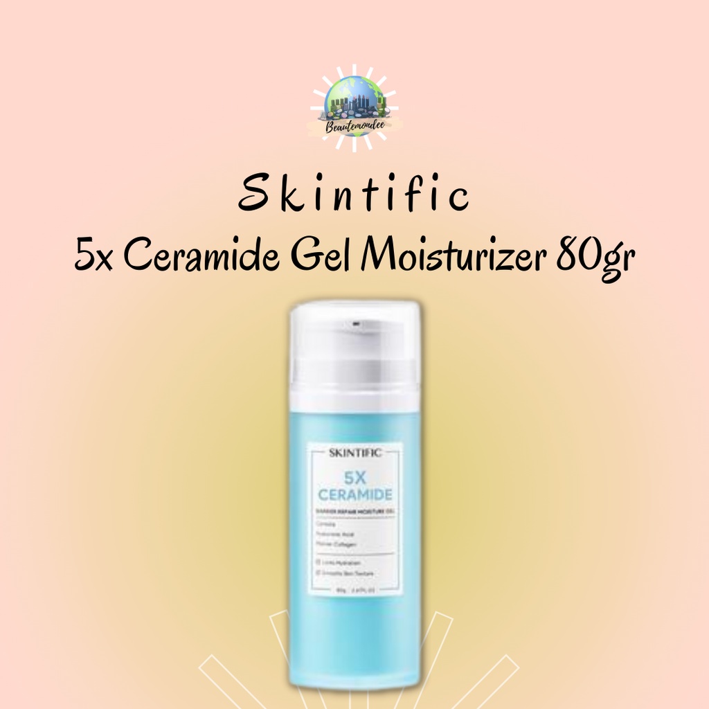 SKINTIFIC 5x Ceramide Barrier Repair Moisturizer 80 gr / Skintific Moisturizer / Skintific 80 gr / S