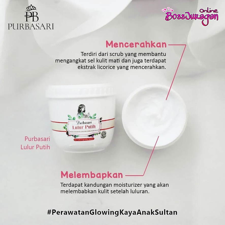 Purbasari Lulur Mandi body scrub 125 gr