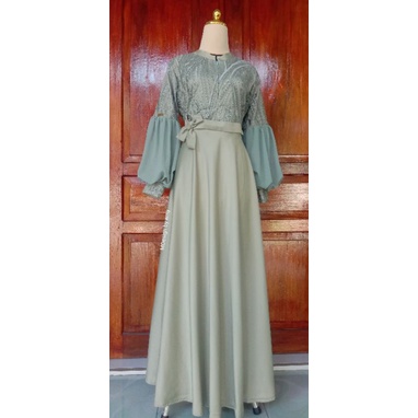 gamis pesta premium bebas costume