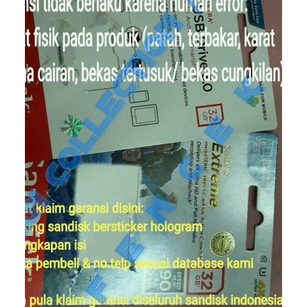 Sandisk extreme 64gb microsd memory card 64 gb memori class 10 micro