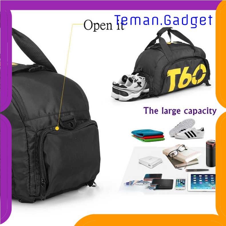 TG-TRV Tas Ransel dan Duffel Gym Bag - T60