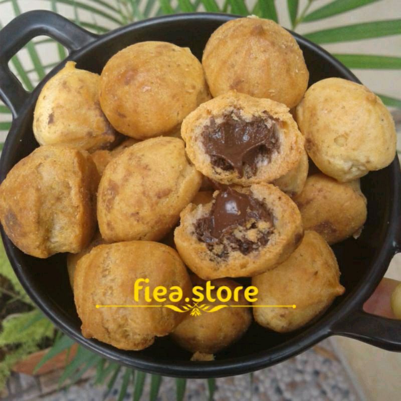 

Soes Coklat/ Sus Kering Isi Coklat 1 Kg