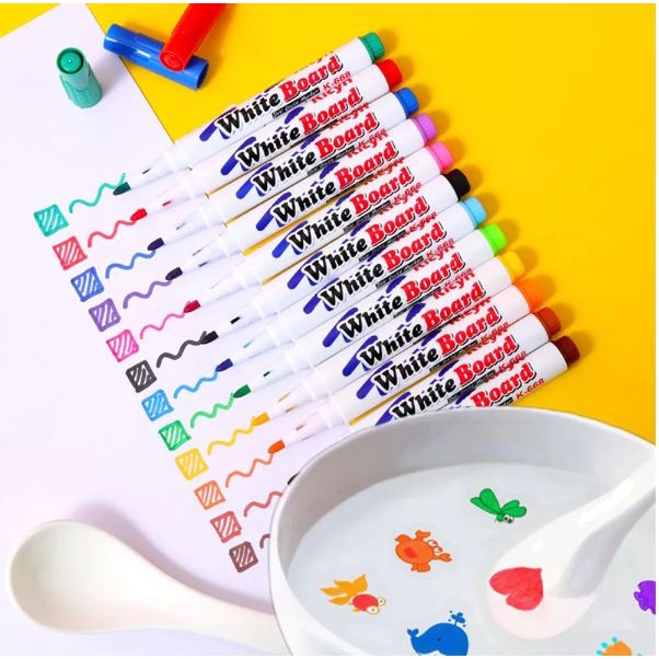 

Spidol Ngapung di Air Spidol Ajaib Floating Marker Whiteboard Pen Tattoo
