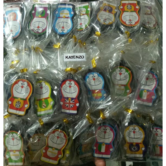 GANTUNGAN KUNCI DORA EMON SOUVENIR ULANG TAHUN DORAEMON / PERNIKAHAN / HADIAH SOUVENIR