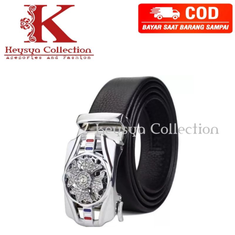 ikat pinggang pria kulit pu sabuk pria rell